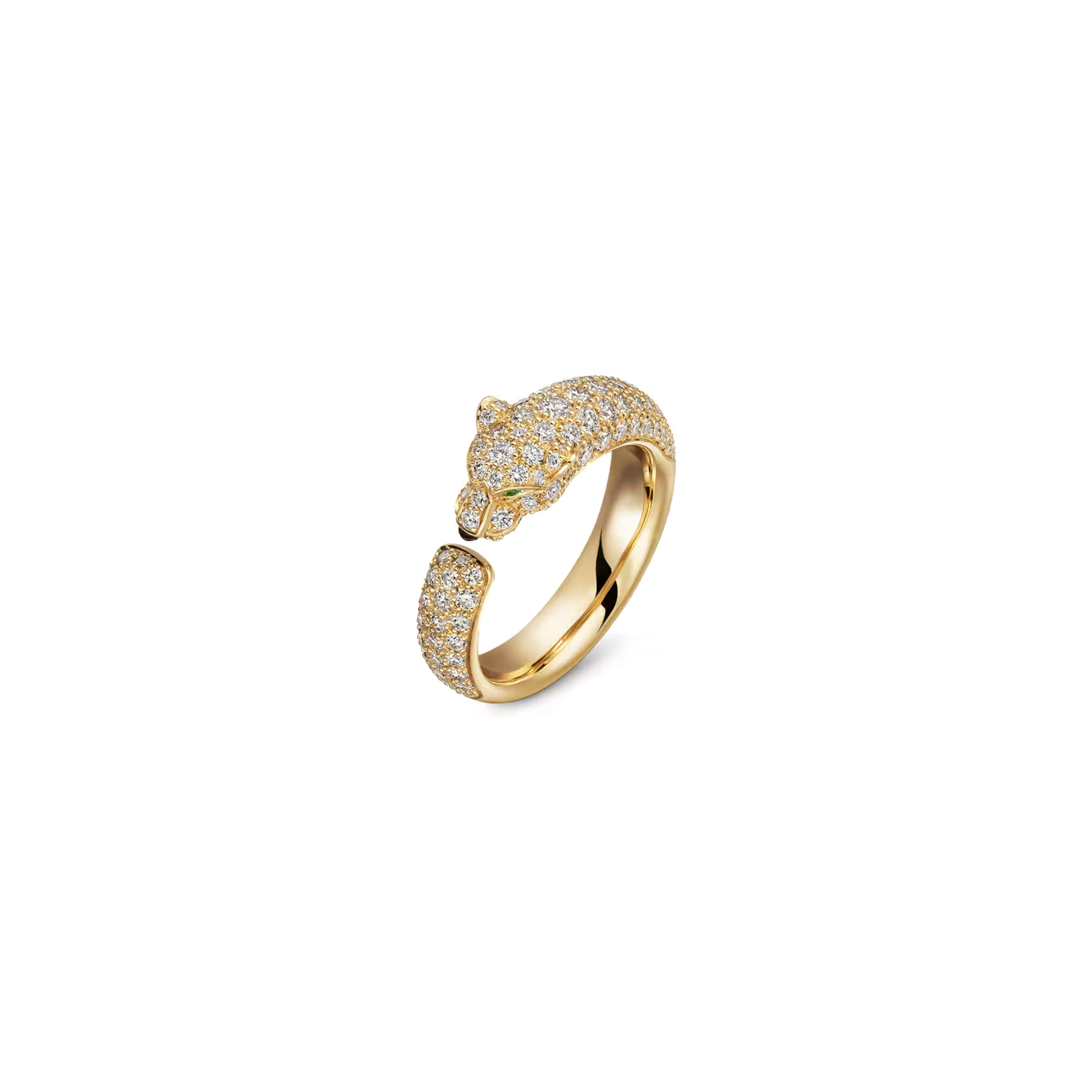 CARTIER PANTHÈRE DE CARTIER RING, SMALL MODEL, PAVED N4765500